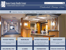 Tablet Screenshot of boonecohealth.org